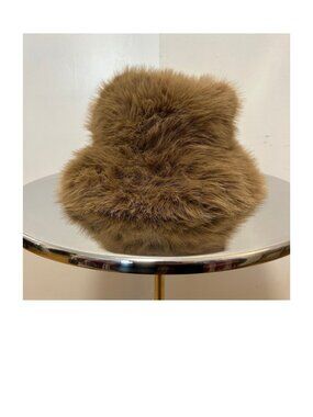 Shaggy Faux Fur Bucket Hat